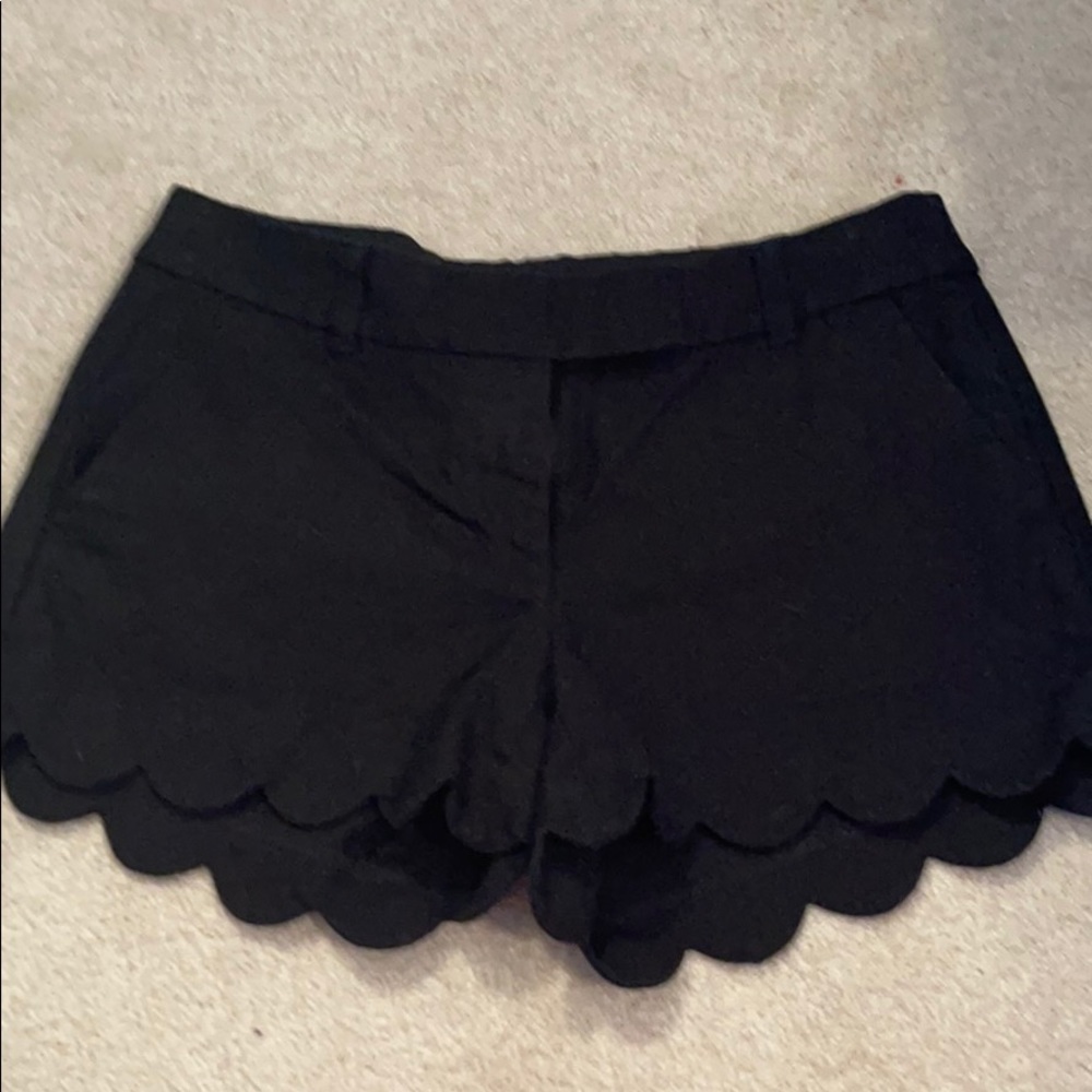 JCrew Black Buttercup Shorts